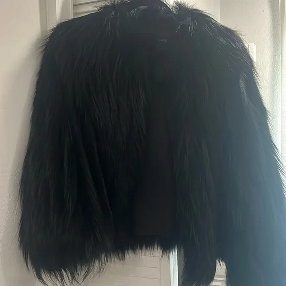 Fox fur coat theory never worn!